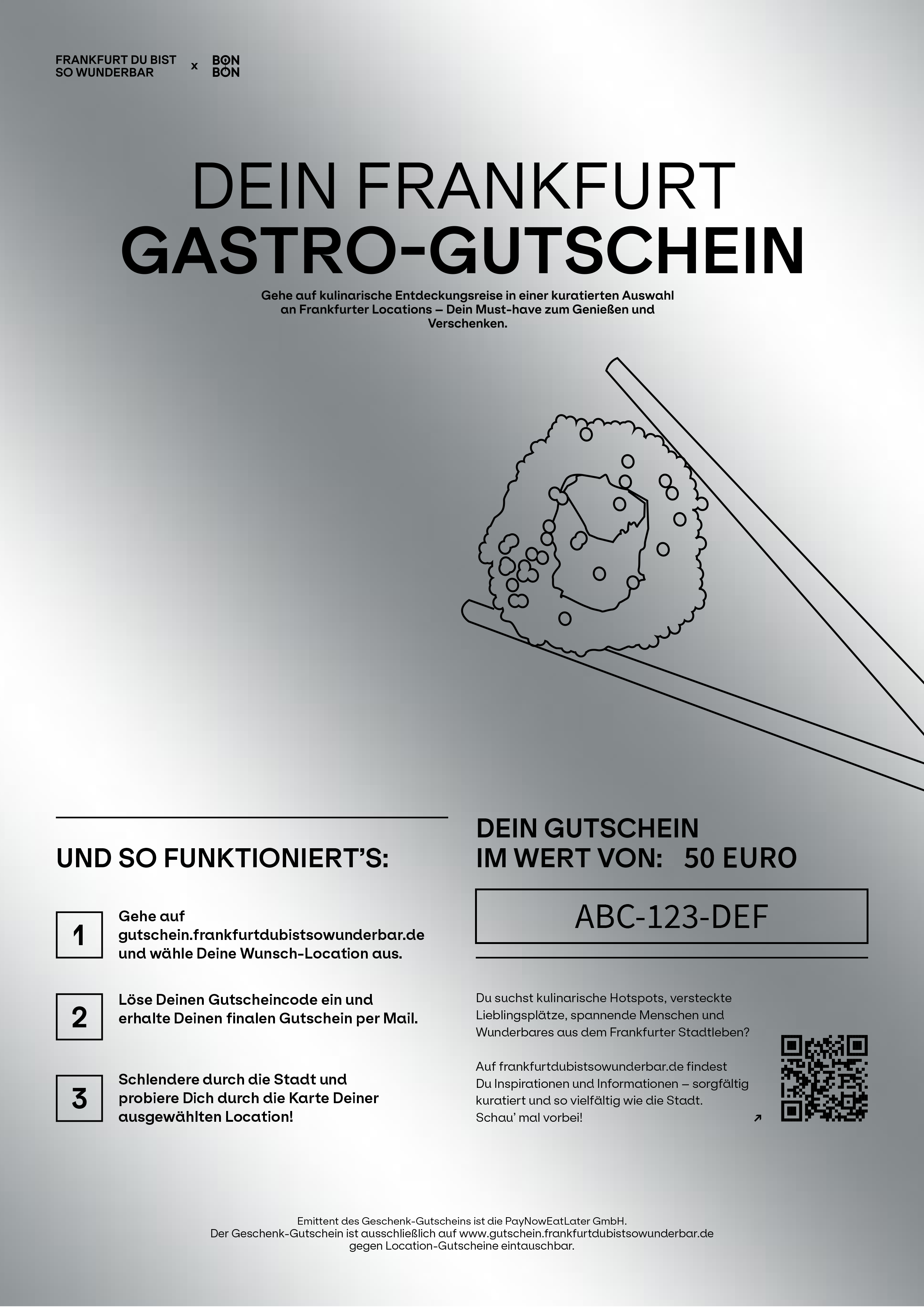 Frankfurt Gastro Gutschein